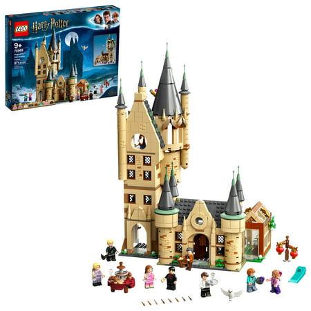 LEGO Harry Potter Hogwarts Astronomy Tower Brick Toy with Action Minifigures 75969