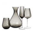 thumbnail image 3 of Ensemble de 4 Verres à Vin Sans Pied à Optique Torsadée, 3 of 3