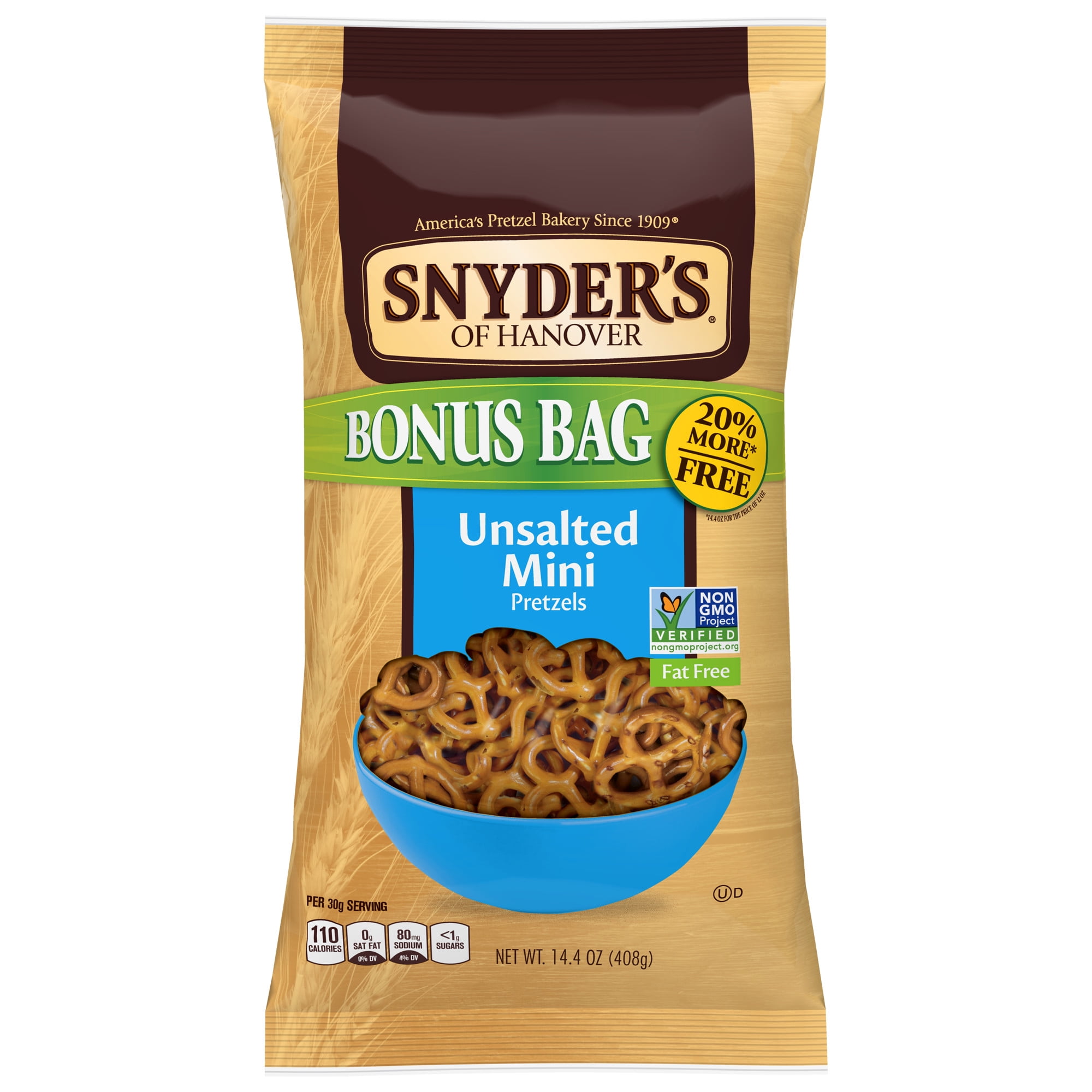 Snyder's of Hanover Pretzel Minis, 14.4 Oz.