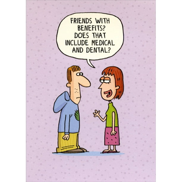 Funny Friends With Benefits Images Designer Greetings Friends With Benefits Includes Medical Funny / Humorous  Romantic Card - Walmart.com