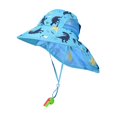 thumbnail image 4 of Sombrero para el sol para niños, sombrero de playa para niñas y niños, sombrero de pescador de verano, linda gorra de pescador con Azul, 4 of 9