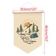 thumbnail image 2 of Bandera decorativa para campamento al aire libre, bandera para acampar, bandera de cuerda, bandera para acampar, bandera colgante para campamento, suministros de decoración para campamento de verano, 2 of 2