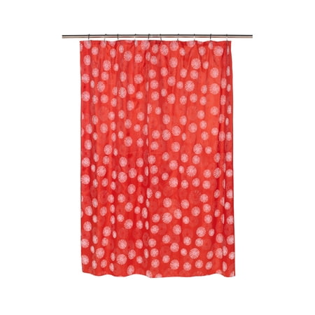 Carnation Home Fashions Decor Vienna Fabric Shower Curtain