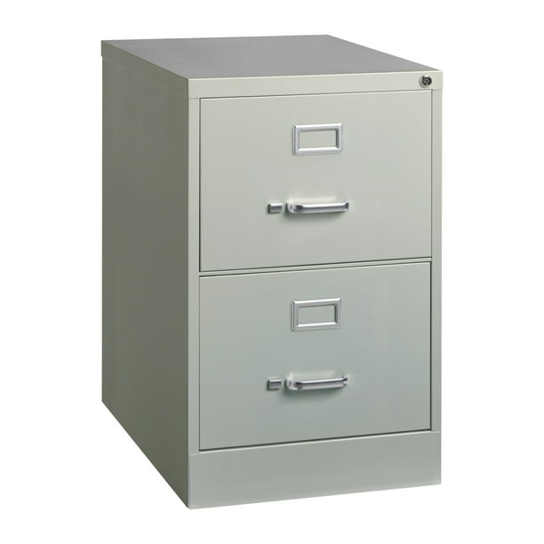 Hirsh 25" Deep 2 Drawer Legal Width Metal Vertical File