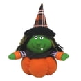 thumbnail image 1 of Wosthever Muñeca sin rostro de Halloween, puerta de calabaza, chimenea, sofá, decoración de cabecera, hogar, comedor, cafetería, adorno de Tipo 1, 1 of 6