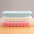 thumbnail image 4 of Rbaofujie Ice Molds Cavity Ice Tray Box With Lid Cover Drink Jelly Freezer Mould MakerMolds Pink, 4 of 5