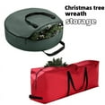 thumbnail image 1 of Christmas Tree Bag Oxford Cloth Foldable  Decoration Wreath Storage Bag For Storing Christmas Garland Home Storage, 1 of 5
