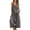 Gray 07, variant on Karymi Jumpsuits for Women Dressy 2 Piece Solid Vacation Outfit Set, Deep V Neck Sleeveless Tank Top Drawstring High Waist Pleated Wide Leg Pants with Side Pockets Womens Workout Tops