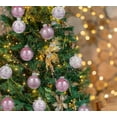 thumbnail image 6 of 30 Pcs Christmas Ball Ornaments, 60mm/2.36 Inch Shatterproof Christmas Tree Decoration,Plastic Baubles Ornaments Decorative Hanging Ornaments for Holiday Wedding Party Christmas Tree Decorstions, 6 of 7