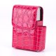 thumbnail image 1 of Pitillera para hombre en piel sintética y acero inoxidable, funda para porta cigarrillos con ranura para encendedor JM MX-0137466FYD, 1 of 5