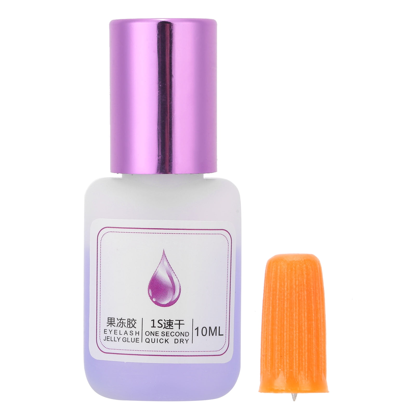 False Eyelashes 10ml Eyelash Extension Glue Transparent Fast Drying Long Lasting Lashes Adhesive Eyelash Glue (Transparent Bottle)