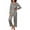 Black Champagne Stripe, variant on Ekouaer Womens Silk Satin Pajama Sets 2 Piece Sleepwear Pjs Set Long Sleeve Button Down Top and Pants Stripe Loungewear Black Champagne Stripe M