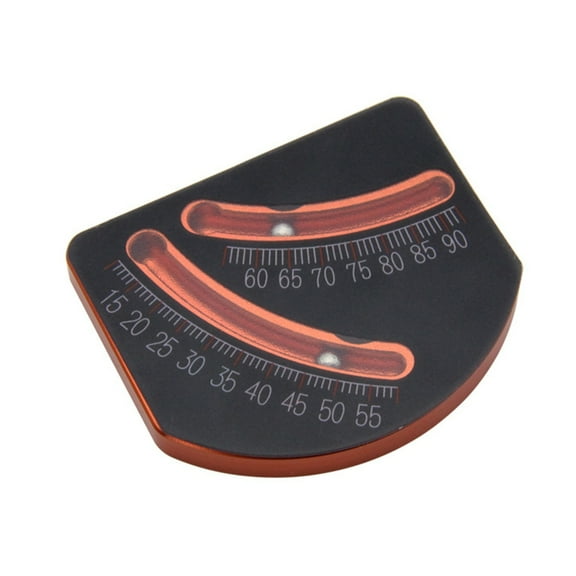 15-55° 60-90° Inclinometer Protractor Angles Indicators Measuring Instrument Tilt Gauge Slopes Locator Meter Gauge