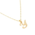thumbnail image 1 of Dije Inicial / Letra Y con Zirconias y Cadena Chapa Oro 18K Ametrinaa MPDC0004-Y, 1 of 5