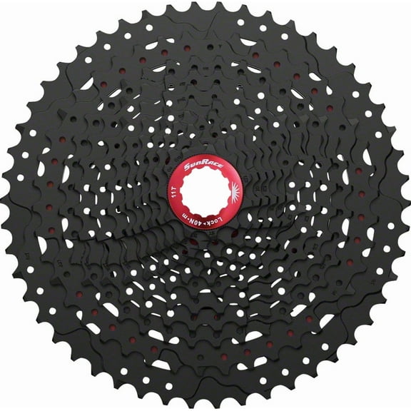 SunRace MZ90 Cassette Black- Range: 11-50 Drivetrain Speeds: 12