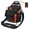 Orange, variant on MELOTOUGH Electrician Tool Pouch Bag with Shoulder Strap Professional 15 Pockets Tool Pouch with Belt Clip Quickly Attach and Release Tool Bag