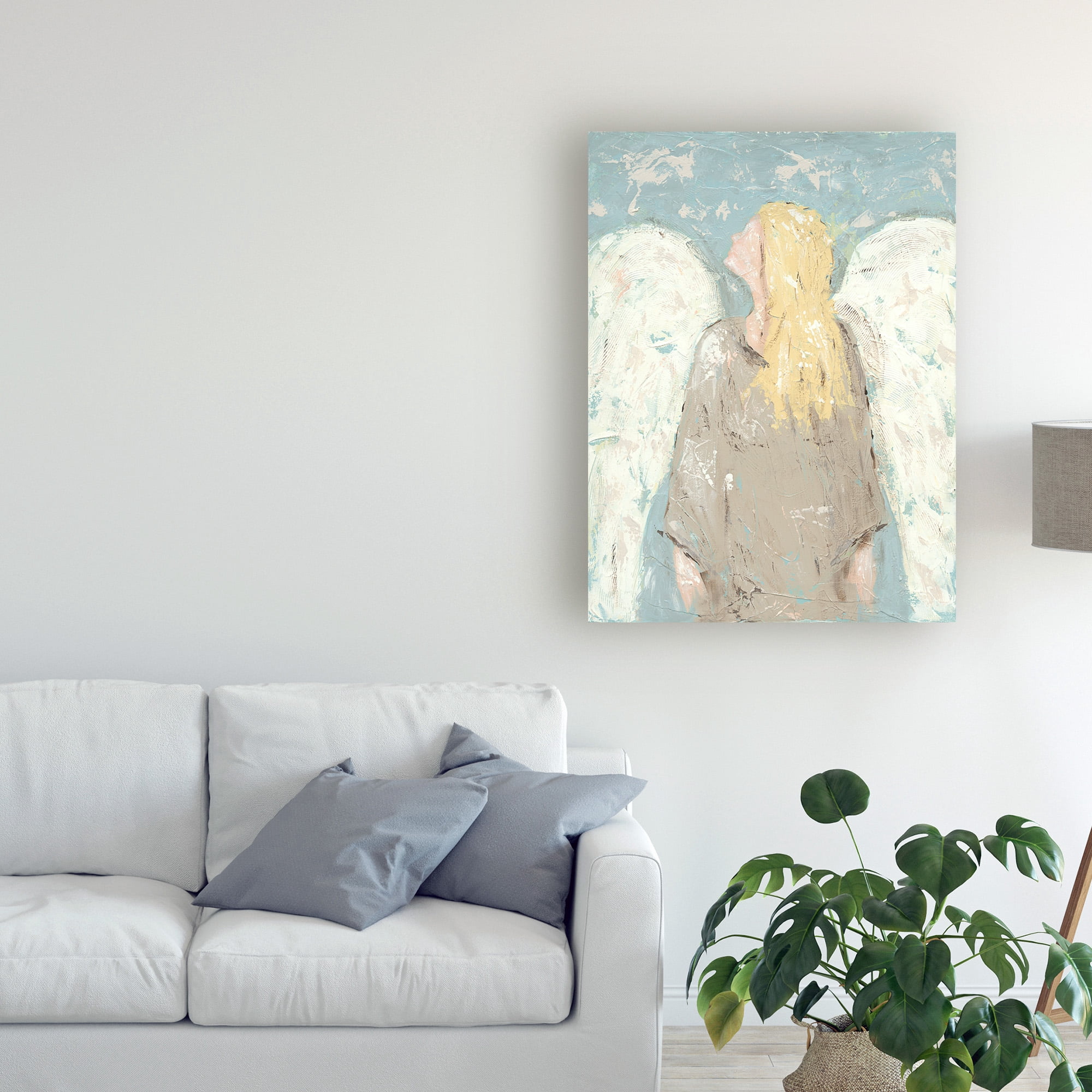 Trademark Fine Art 'Angel Waiting' Canvas Art by Jade Reynolds