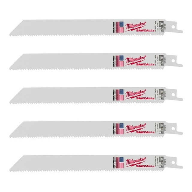 Seguetas Mulitmaterial 8 X 12 Para Sable Milwaukee 48005093 Milwaukee 48005093
