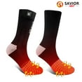 thumbnail image 2 of SAVIOR Heated Socks for Men Women, Battery Powered Thermal Electric Socks for Cold Feet,Camping Hunting Winter Foot Warmers, 2 of 8