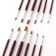 thumbnail image 4 of CRILSTYLEO 24Ud Pinceles Para Pintura Artística Con Mango De Madera Y Nylon Resistentes, 4 of 8