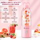 thumbnail image 2 of Licuadora personal portátil HOMEXUP 500 ml 175 W (rosa), 2 of 6