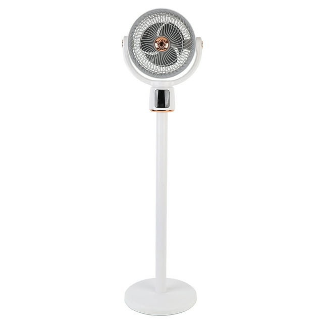 Ventilateur sur Pied Oscillant à Piédestal, Circulation d'Air Puissante, Ventilateur sur Pied Réglable avec Minuterie et Télécommande pour Intérieur, Chambre, Salon