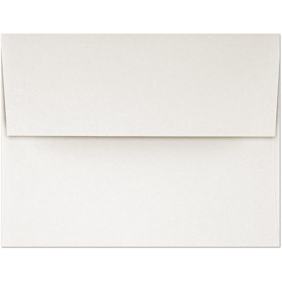 LUXPaper A2 Peel & Press Invitation Envelopes, 4 3/8 x 5 3/4, 80 lb. Quartz Metallic, 1000 Pack
