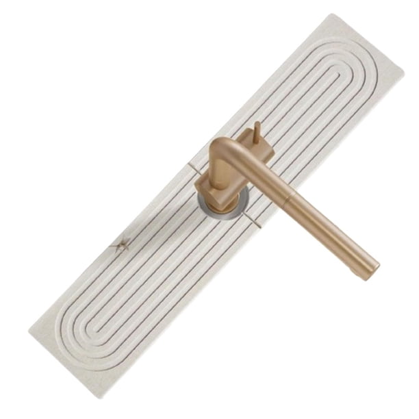 Alfombrilla for grifo for fregadero de cocina, bandeja de fregadero de piedra de secado rápido de diatomita