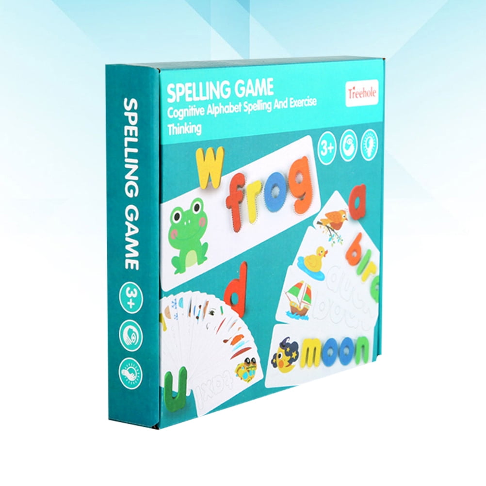 1 Set Spelling Words Game 26 English Alphabet Kids Word Spelling Exercises 