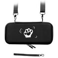 thumbnail image 1 of Étui de Transport Compatible avec Nintendo Switch Sac de Voyage, Housse de Protection Portable Patte de Chat Accessoires de Jeu - Noir, 1 of 6