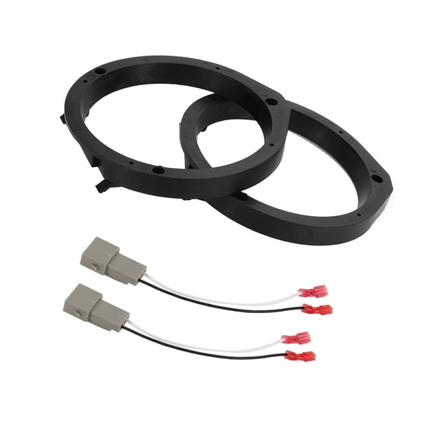 Anillo Espaciador de Altavoz Unique Bargains Adaptador de Altavoz Tweeter para Honda Civic 2006-2011 para 6.5'' ABS 2 Juegos