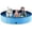 Mdf Wood Blue, variant on Foldable Dog Pool Collapsible Hard Plastic Swimming Pool Portable Kiddie Pool Pet Pool Doggie Wading Pool Bath Tub for Puppy Small Medium Large Dogs Cats and Kids 48"