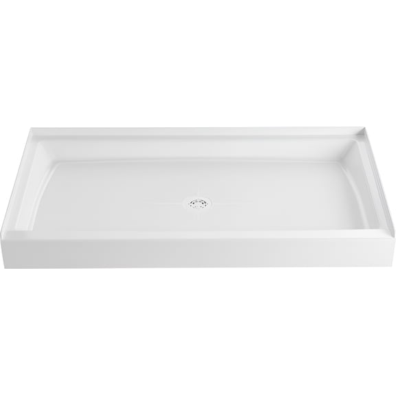 Proflo PFSB6034WH Morenci 60" X 34" Rectangular Shower Base - White