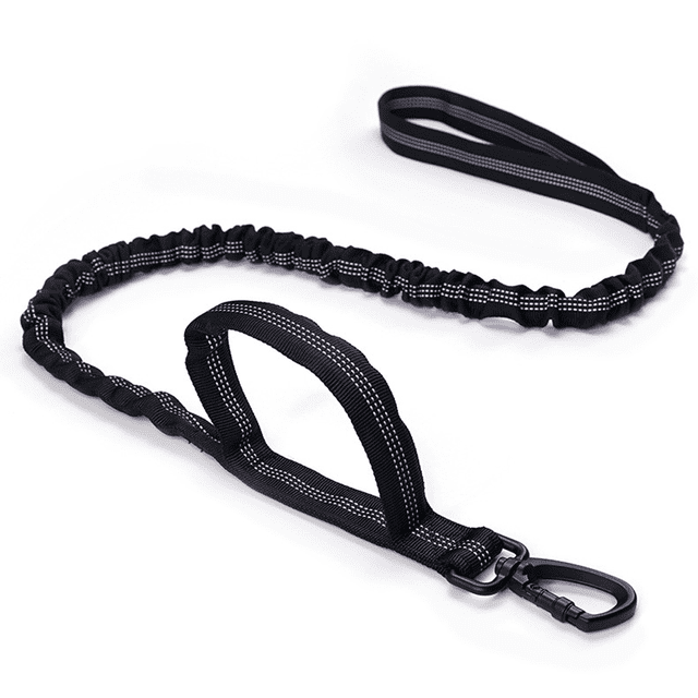 Collier Réglable en Nylon pour Chien Boucle en Métal Robuste avec Poignée pour Dressage de Chien