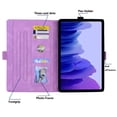 thumbnail image 4 of FJLBDE Case for iPad Pro 12.9 Inch (6th/5th/4th/3rd Gen, 2022/2021/2020/2018), PU Leather Folio Stand Magnetic Cases, Card Slot, Auto Wake/Sleep, Pen Holder, Filp Cover, Purple, 4 of 7