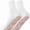 White, variant on Tourmaline Slimming Health Sock,Promote Blood Circulation,Foot Massage Sock,Promote Blood Circulation, Red