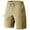 Khaki, variant on Besolor Plus Size Workout Shorts for Men Drawstring Elastic Waist Lightweight Casual Running Athletic Hiking Shorts with Pockets(X-Large,Khaki)