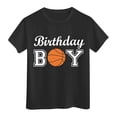 thumbnail image 4 of TOOYOU Boys Summer T-Shirt Child Short Sleeve Happy Brithday Prints T Shirt Trendy Fans Present Tops Size 2-3 Years Black, 4 of 4