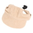 thumbnail image 1 of Dog Hat, Adjustable Pet Summer Sun Hat Pet Dog Summer Sun Protection  With Brim Design Breathable Soft Dog Baseball  Pet Bucket Hat For Spring Summer Wear, 1 of 8