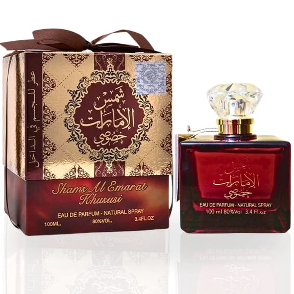 Shams Al Emarat Khususi Eau de Parfum Spray 100ml (3.4 oz) by Ard Al Zaafaran