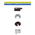 thumbnail image 4 of 5set Enduring Drawer Slides with Metal Backing & Screws Drawer Track Guides and Glides for NightStand Drawer Systems, 4 of 4