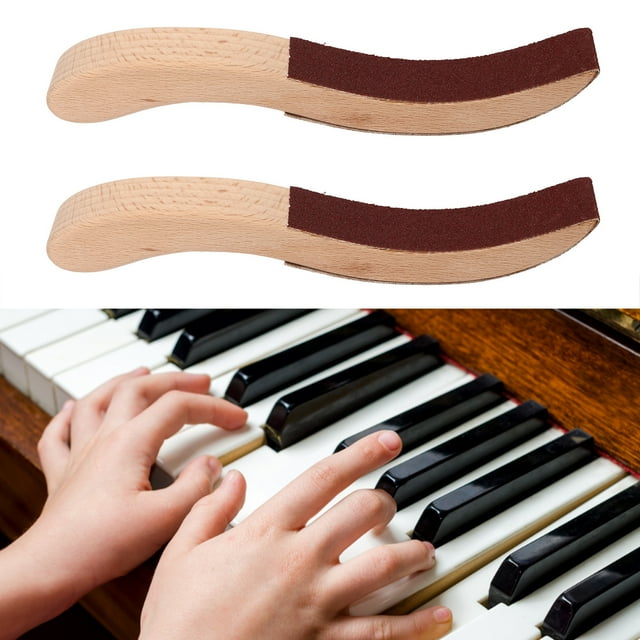 Tête de Marteau de Piano en Feutre, Compact 1 Paire de Plaques de Ponçage pour Réparation