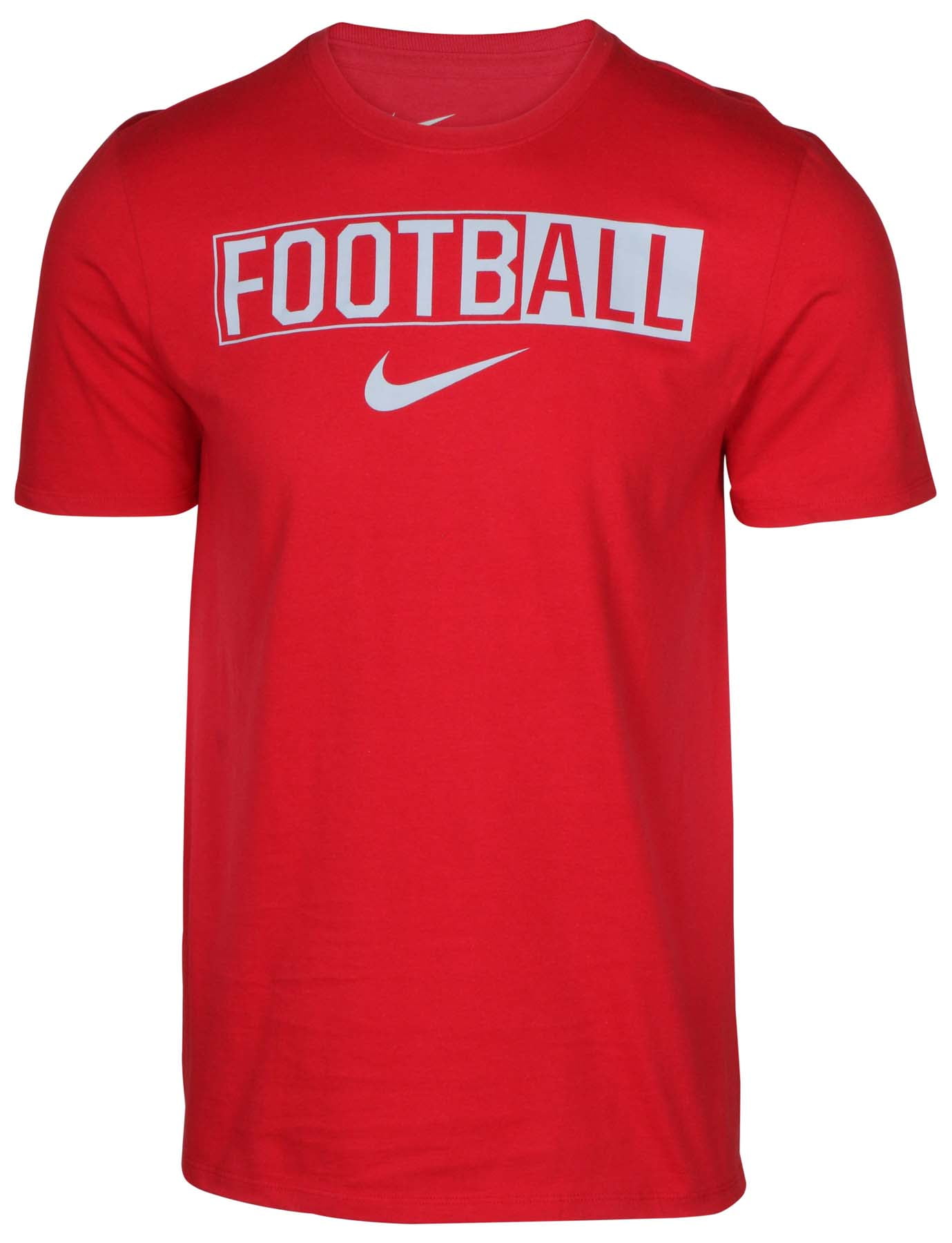 Football Graphic T-Shirt-Deep Red 