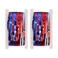 thumbnail image 1 of Foil Fringe Curtains - 2 Pas Sparkle Metallic Curtains Party Photo Booth Decor-red Sliver Blue, 1 of 4