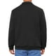 thumbnail image 3 of SUDADERA PULLOVER DE MANGA LARGA DE CUARTO DE CREMALLERA PARA HOMBRES INSPIRADA EN CHIC CON PATTERNES GEOMÉTRICOS TALLA L NEGRO, 3 of 5