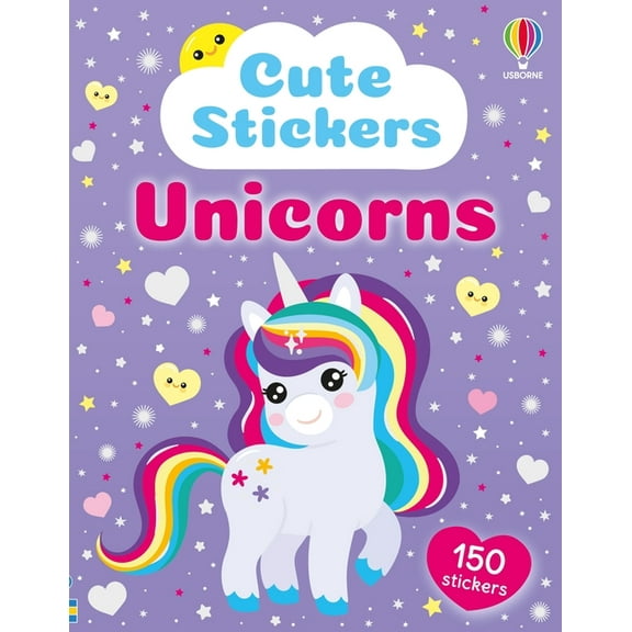 Usborne Cute Stickers Cute Stickers Unicorns, (Paperback)