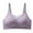 Purple, variant on Non Wired Bra Women's Padded Full Cup Bra without Underwire, Seamless Breathable Bustier, Nylon Spandex, for A/B Cup