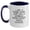 White/Navy, variant on Funny Guide Mom Gifts from Friends, Unique Two Tone Coffee Mugs for Guide Graduation, 'I Am A Guide Mom. Just Like A Normal Mom Except Much Cooler.'