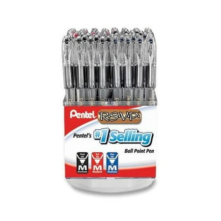Pentel R.S.V.P Ballpoint Stick Pen PENBK9112