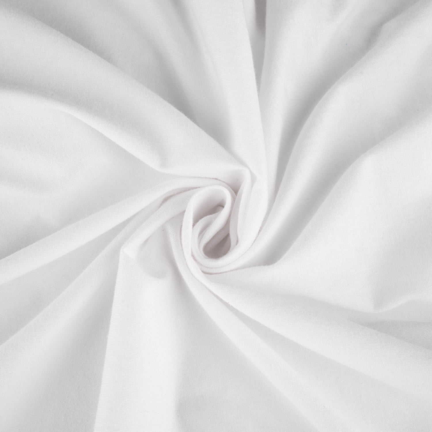 SheetWorld Fitted 100% Cotton Jersey Cradle Sheet 18 x 36, Organic White